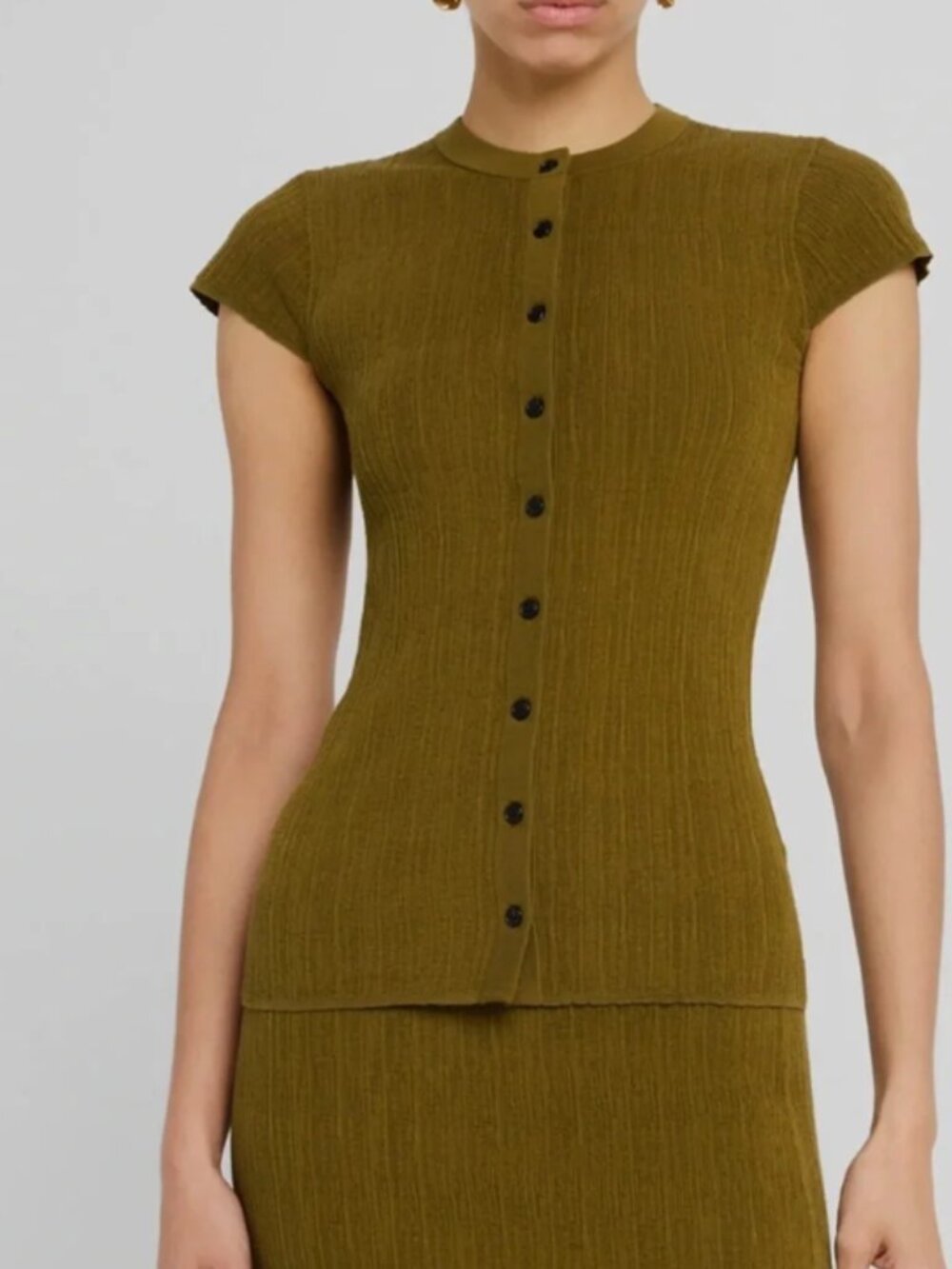 NWOT A.L.C. Parker Cardigan in Hazel Brown - XL